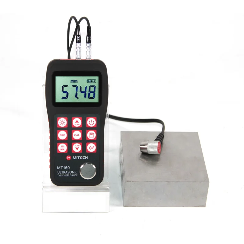 Ultrasonic Thickness Gauge MT160 - 0.65-300mm Steel Measurement Range - Thumbnail 4