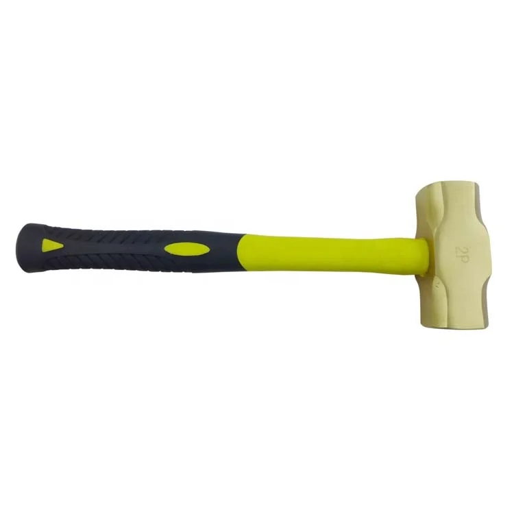 Sledge Hammer | 4LB to 16LB Sizes | Non-Sparking with Fiberglass Handle - Thumbnail 2