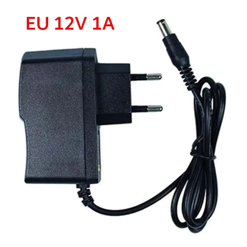 12V 1A Power Adapter | Universal AC/DC Transformer for LED Lighting & CCTV Systems - Thumbnail 2