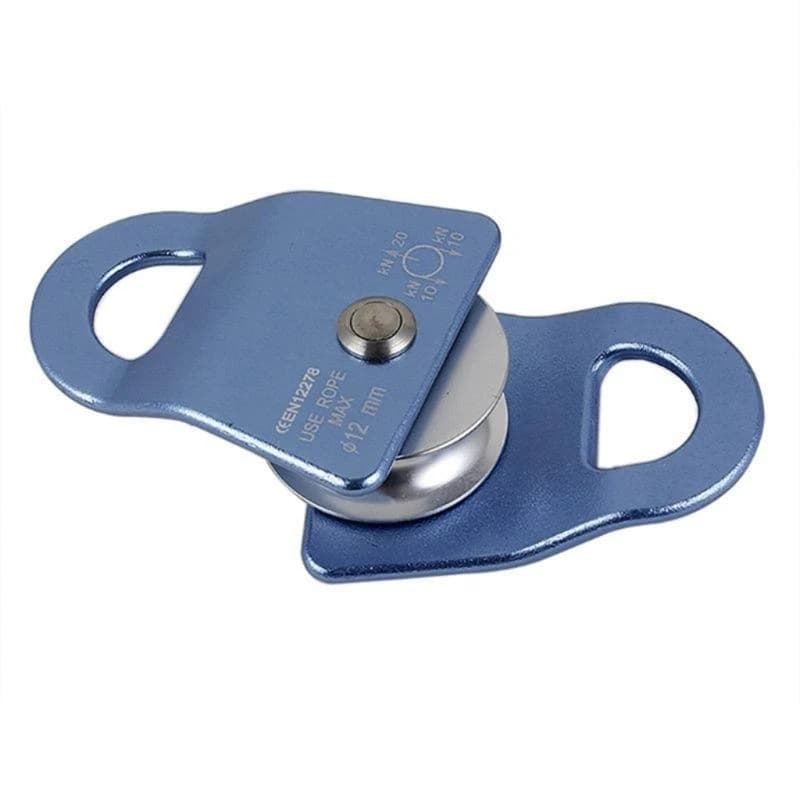 Heavy-Duty Pulley Block | 2000kg Lifting Capacity | 360° Swivel for Climbing & Rescue - Thumbnail 3