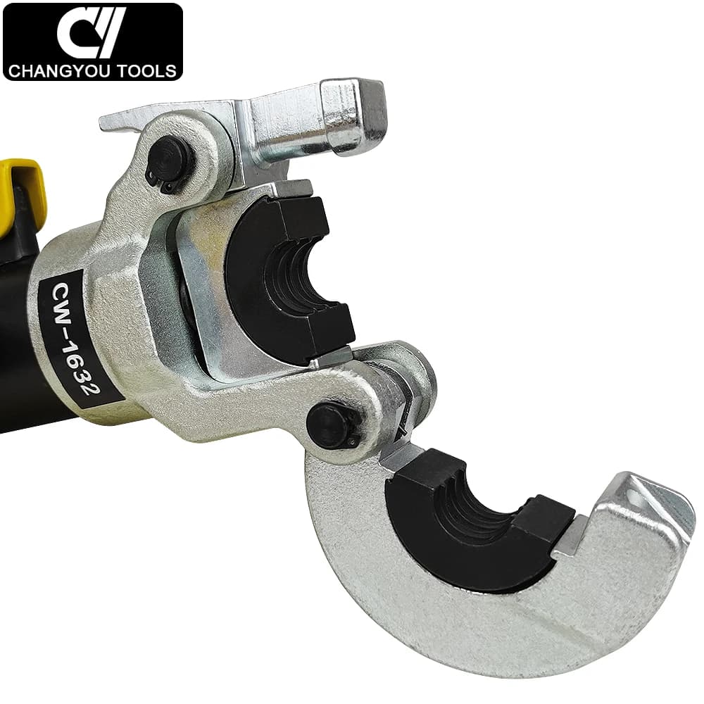 Hydraulic Hand Press Tool | Heavy-Duty Steel Pipe Crimper | CW-1632 Portable Kit - Thumbnail 5