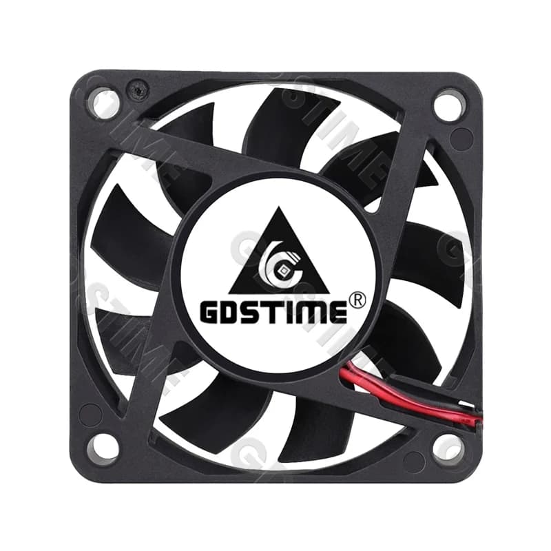 High-Performance 60mm PC Cooling Fan | 12V/24V Brushless DC | Ultra-Quiet CPU & Equipment Cooler - Thumbnail 2