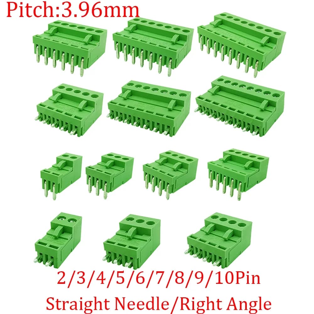Screw Terminal Block Set | 2-12 Pin PCB Connectors | 3.5mm-5.08mm Pitch - Thumbnail 3