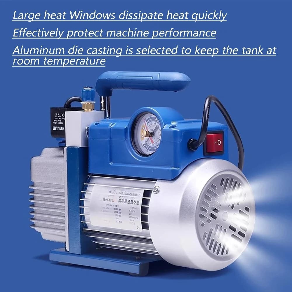 Vacuum Pump Kit | With Free Accessories | AC Refrigerant Maintenance - Thumbnail 4