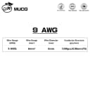 Silicone - 9 AWG