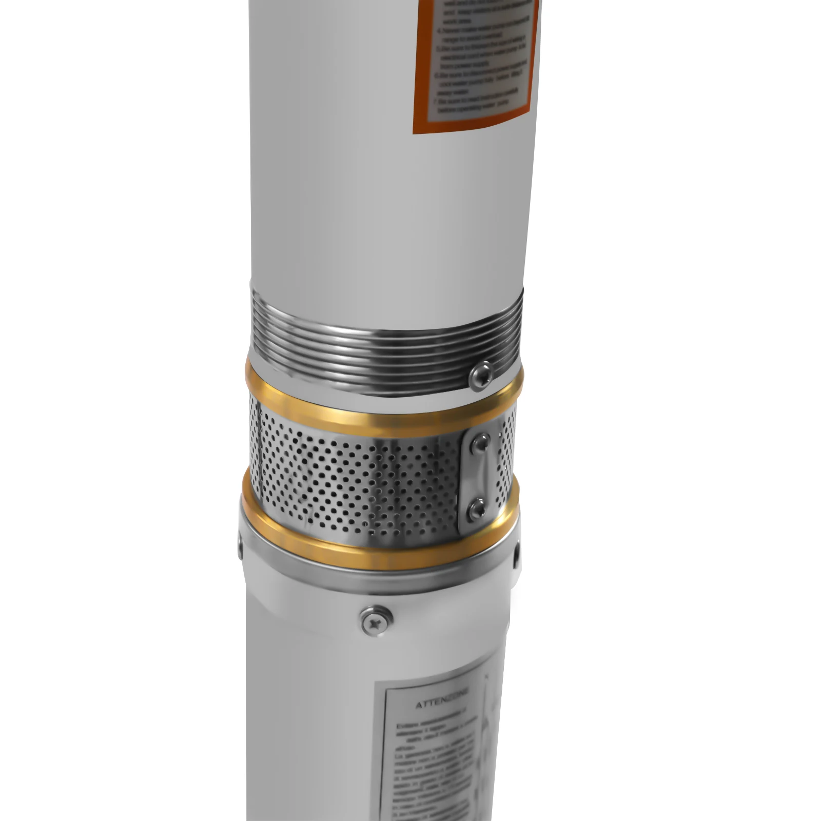 Deep Well Pump | 1.5HP Stainless Steel Submersible | 110V/60Hz Home Water System - Thumbnail 6