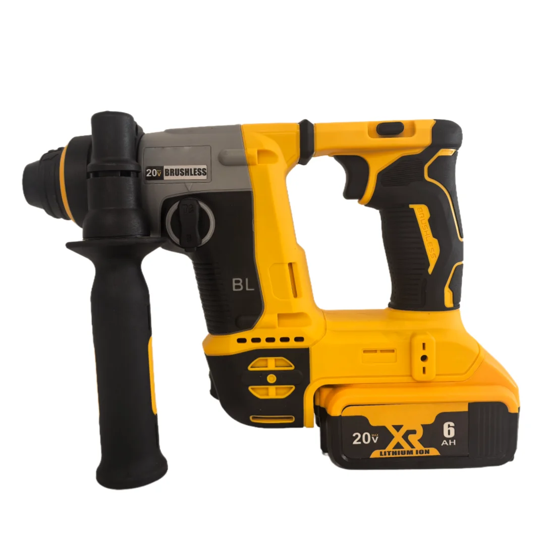 DeWALT 20V MAX Cordless SDS Rotary Hammer | Brushless Motor | 2-Mode Concrete Breaker - Thumbnail 6