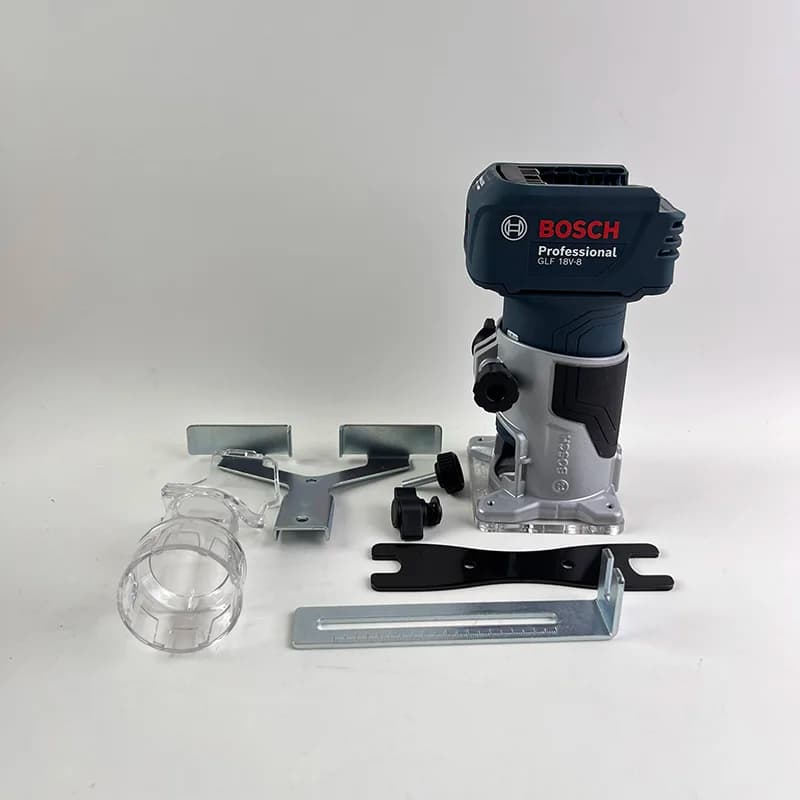 Bosch GLF18V-8 Brushless Trimmer | Bakelite Milling & Grooving | 18V Cordless Woodworking Tool - Thumbnail 2