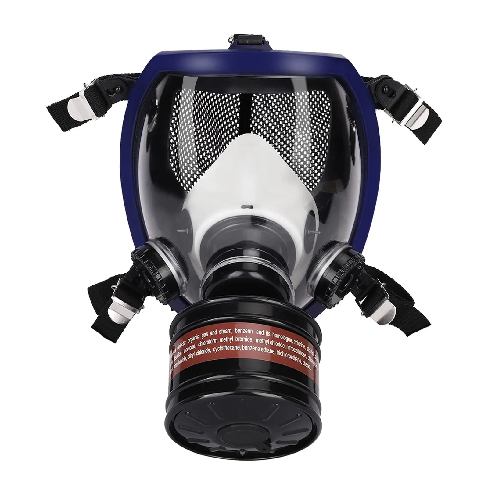 Full-Face Respirator | 40mm Carbon Filter for Chemical Fumes & Paint Spray - Thumbnail 2