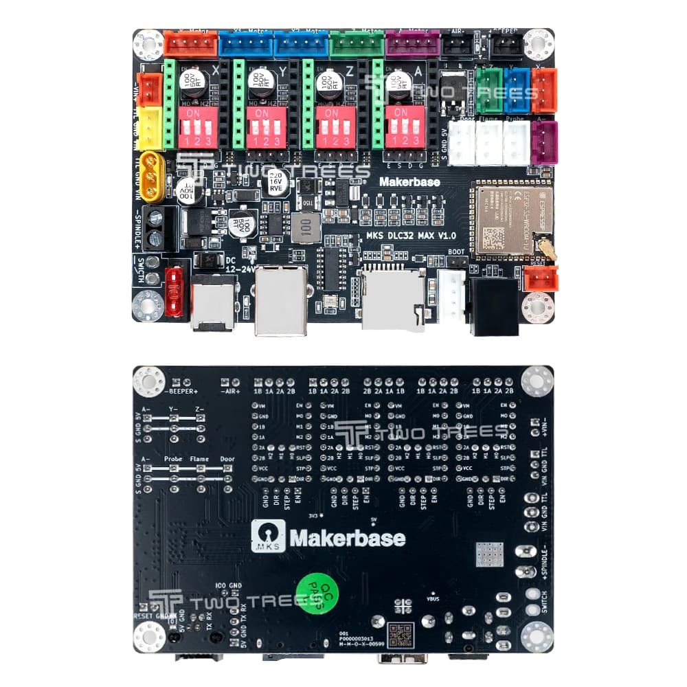 DLC32 MAX CNC Controller Board | 4-Axis Precision Upgrade for Laser Engraving & Woodworking - Thumbnail 2