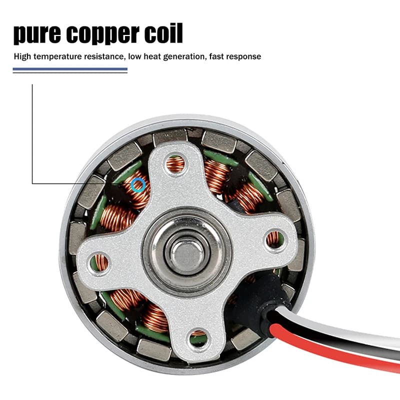 1503 Brushless Motor for RC Airplanes | High-Performance Electric Motor | 4-Axis Aircraft - Thumbnail 2