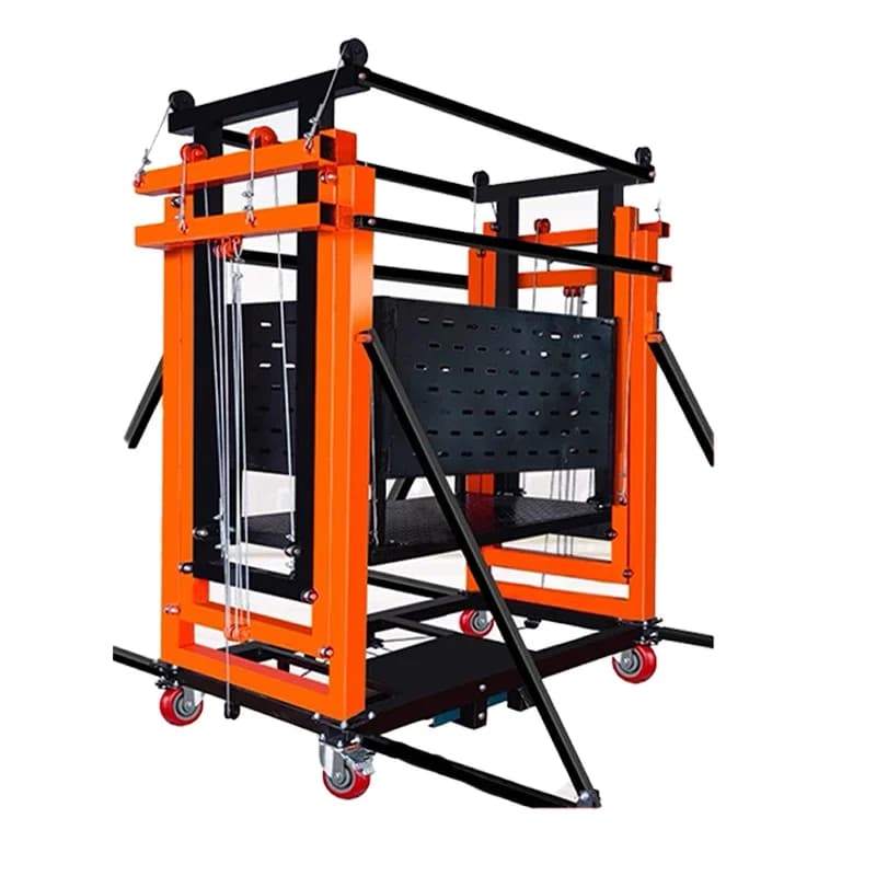 Remote-Controlled Hoist | 4-Meter Heavy-Duty Lift | Portable Scaffolding Winch for Construction & Decor - Thumbnail 3