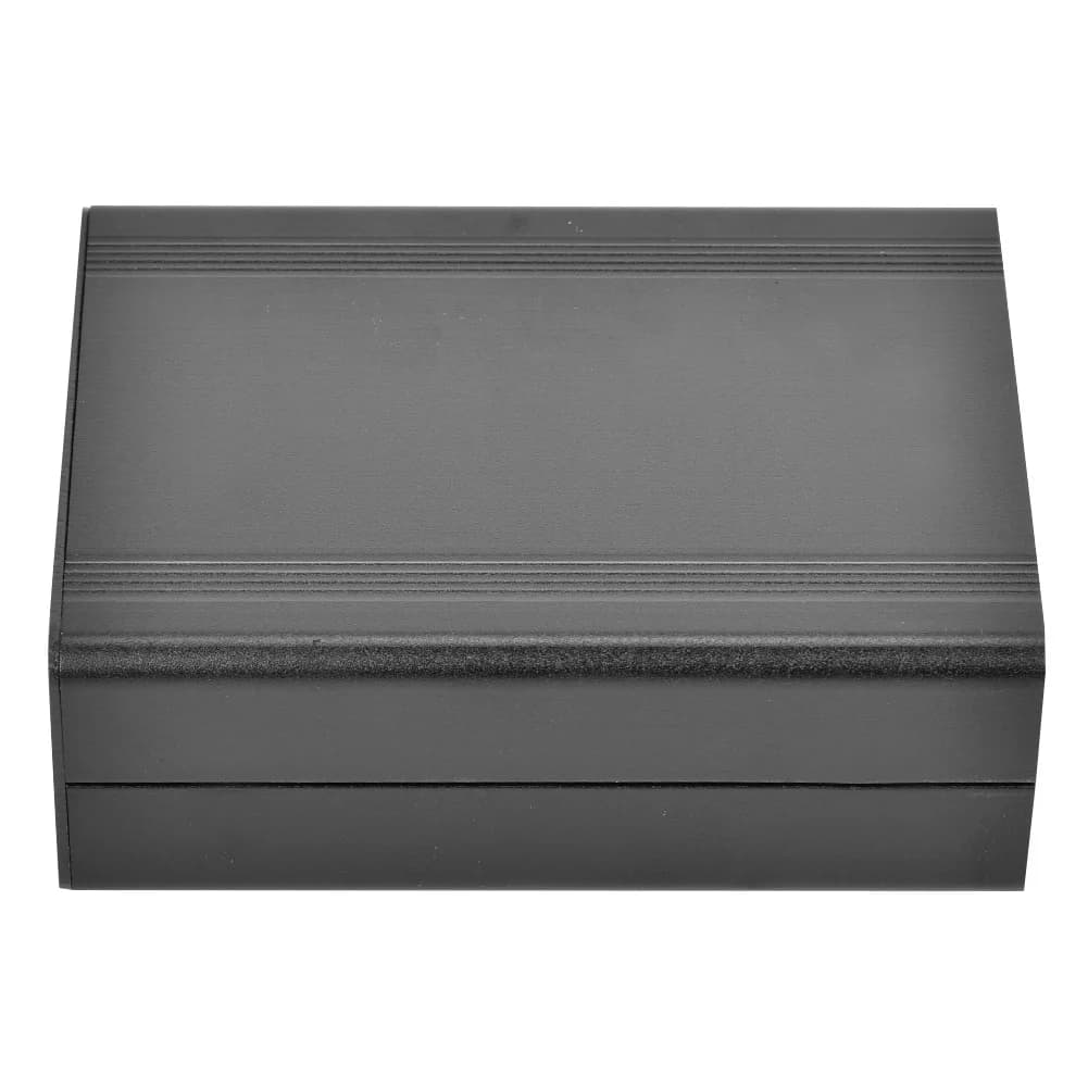 Aluminum Project Enclosure | Sandblasted Black Finish | Electronic Case - Thumbnail 5