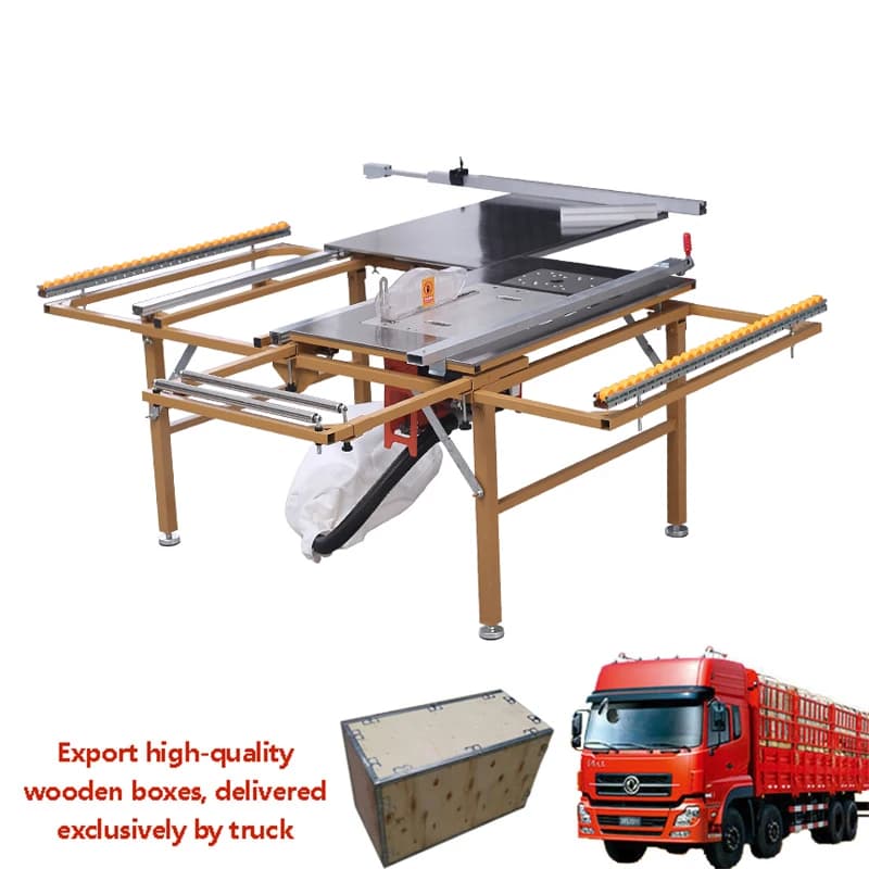 Folding Push Table for Table Saws | Precision Woodworking & Dust-Free Cutting System - Thumbnail 5