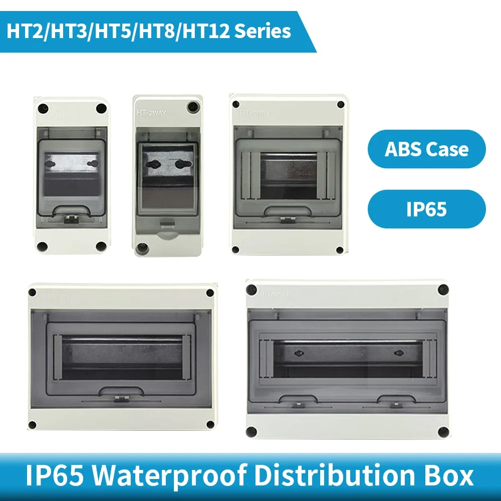 Series IP65 Waterproof Electrical Enclosure | ABS-PC Construction | Outdoor Junction & Distribution Box - Thumbnail 2