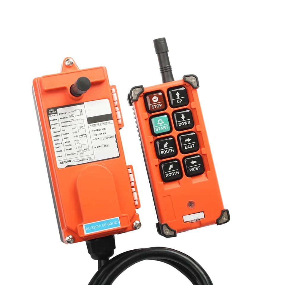 for Engine Crane | Industrial Hoist Control | F21-E1B 12V-380V - Thumbnail 4