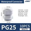 PG25-White-10Pcs