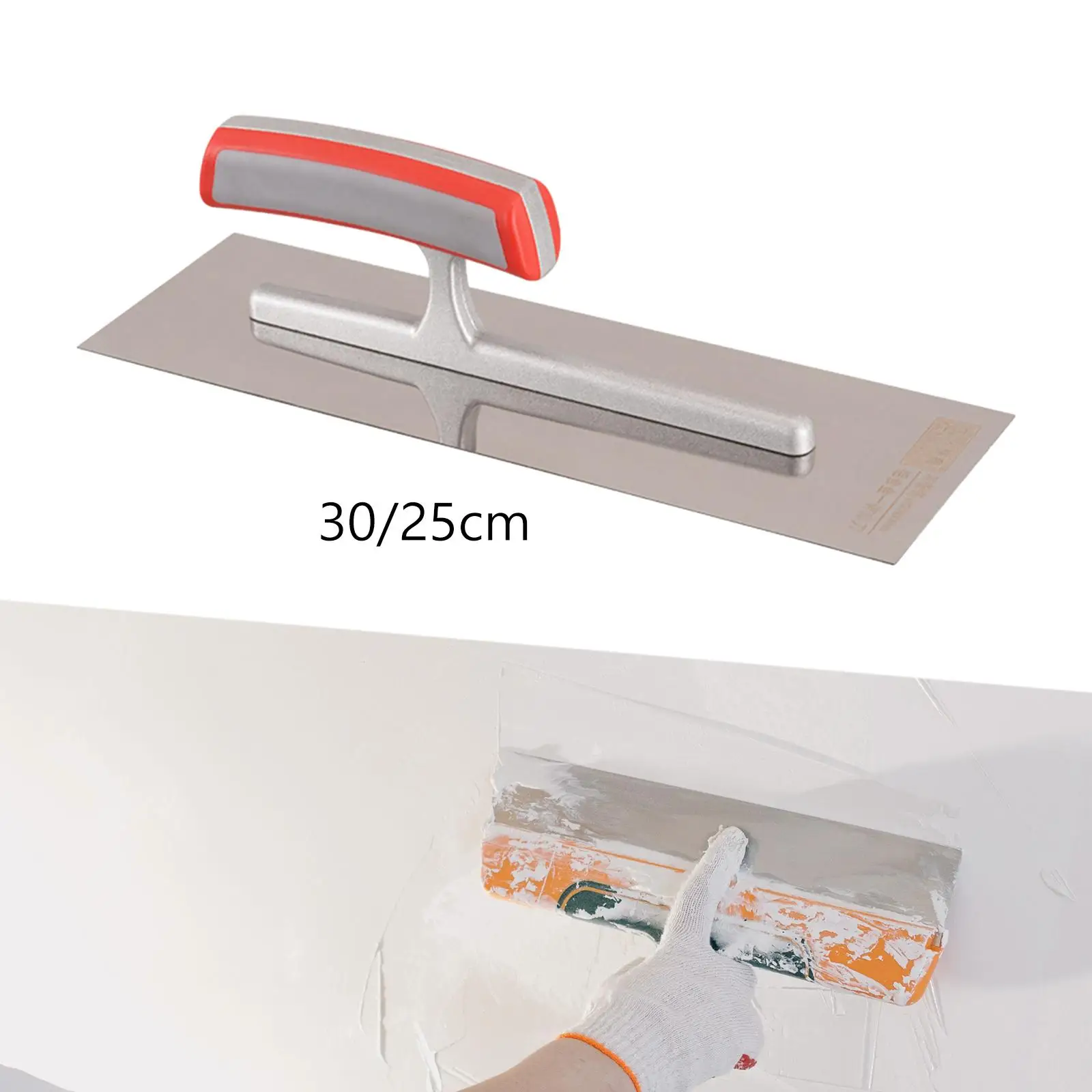 Drywall & Tile Trowel | Ergonomic Grip | Premium Grout Float for Flawless Finishing - Thumbnail 3