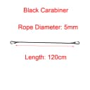 Balck 120CM Dia 5mm
