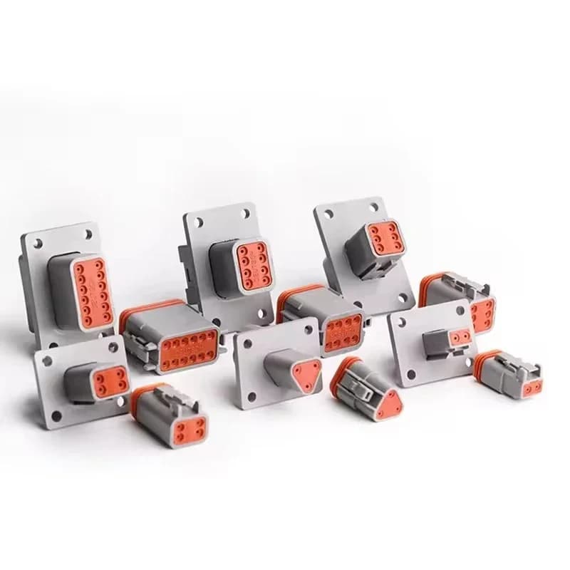 DT04-12P-L012 Waterproof Automotive Connector | Panel Mount Plug for Harsh Environment Wiring - Thumbnail 4