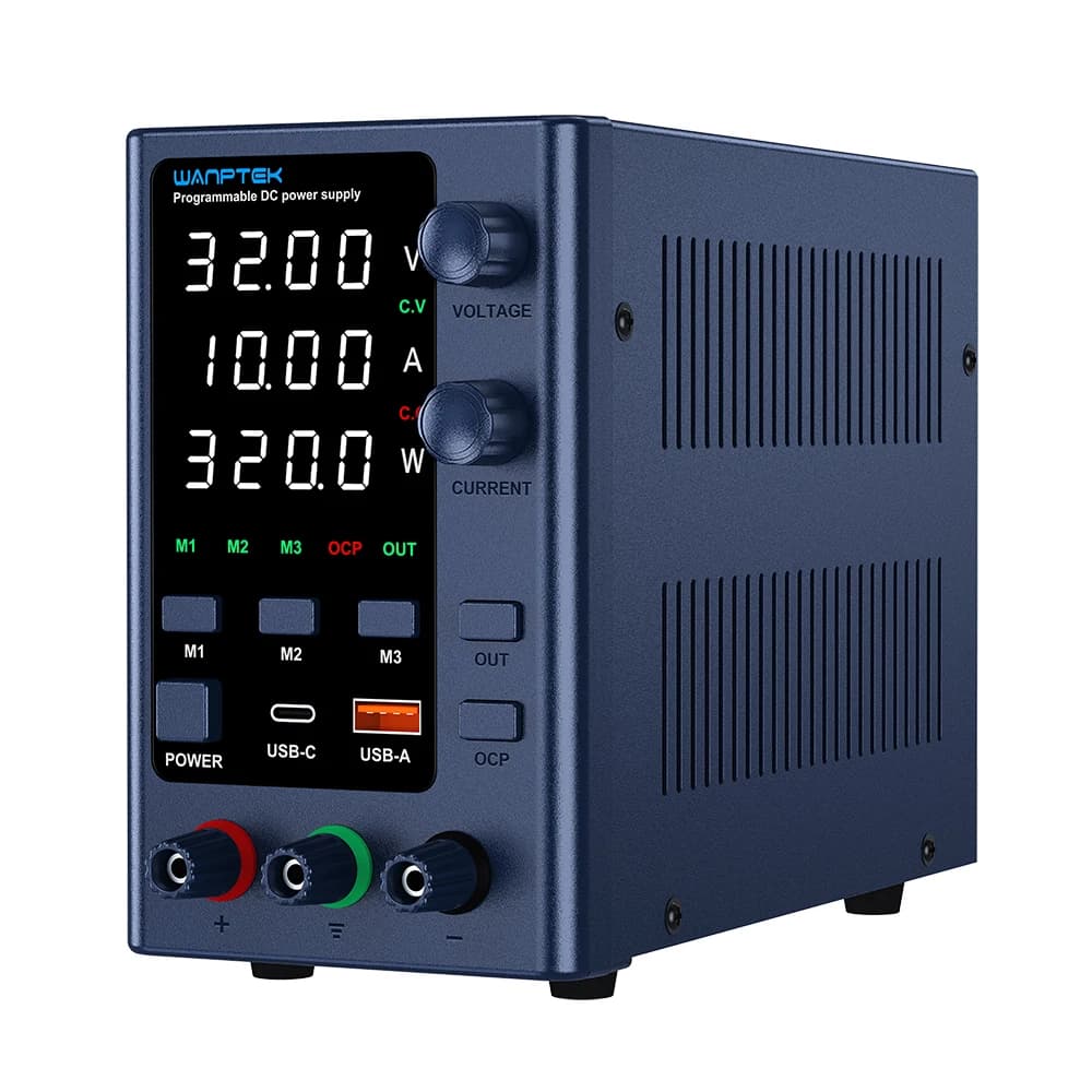 Bench Power Supply | Adjustable 30V 10A / 60V 5A DC | Precision Voltage & Current Regulator - Thumbnail 5
