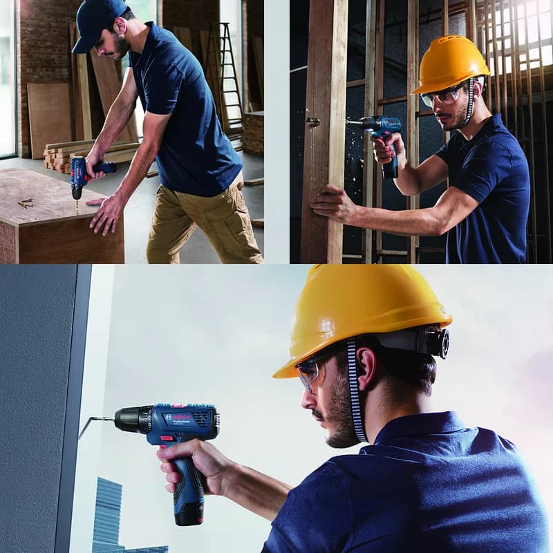 Bosch GSR 120-LI Cordless Screwdriver | 12V Lithium Power Tool | 2.0Ah Battery Electric Hand Drill - Thumbnail 6