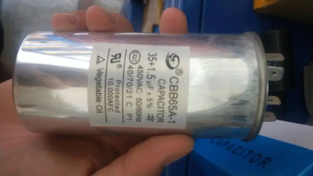 AC Compressor & Fan Start Capacitor | 35+1.5µF, 30+2µF, 50+6µF | HVAC Replacement Part - Thumbnail 2