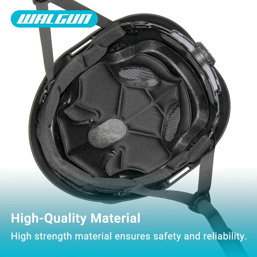 Safety Helmet | Integrated Goggle Visor & Ear Protection | ANSI Hard Hat for Electricians - Thumbnail 4
