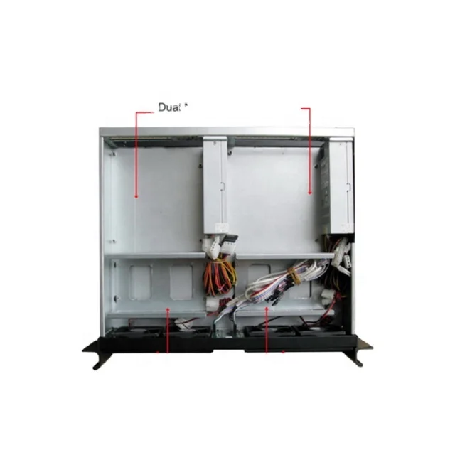 EKI-M236 Compact Rackmount Server Chassis | Dual Mini-ITX System | Industrial-Grade Enclosure - Thumbnail 4