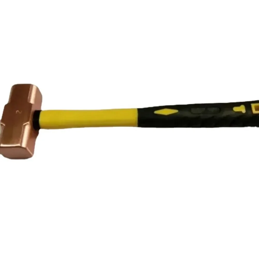 Heavy-Duty Copper Hammer | Professional Construction & Hardware Tool | Powerful Multifunctional Striking Accessory - Thumbnail 5