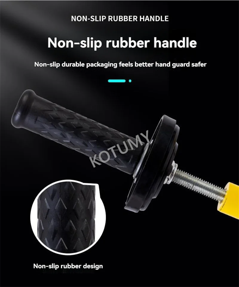 Manual Pallet Wrapper | Heavy-Duty Stretch Film Dispenser | 45-50cm Height Adjustment - Thumbnail 3