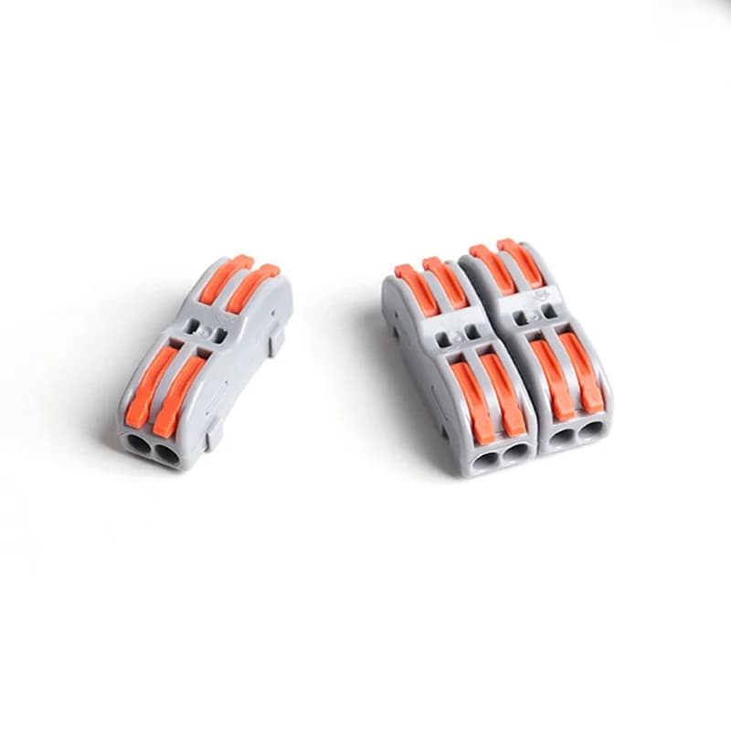 Push-In Terminal Block | 1-in-6 Out Compact Splitter | Fast Electrical Connector Kit - Thumbnail 3