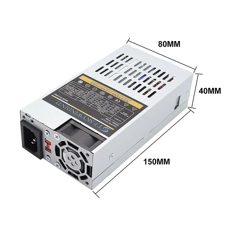 300W Flex ATX PSU | 110-220V Auto-Switch | Premium Power Supply for Mini-ITX & Small Form Factor PCs - Thumbnail 4