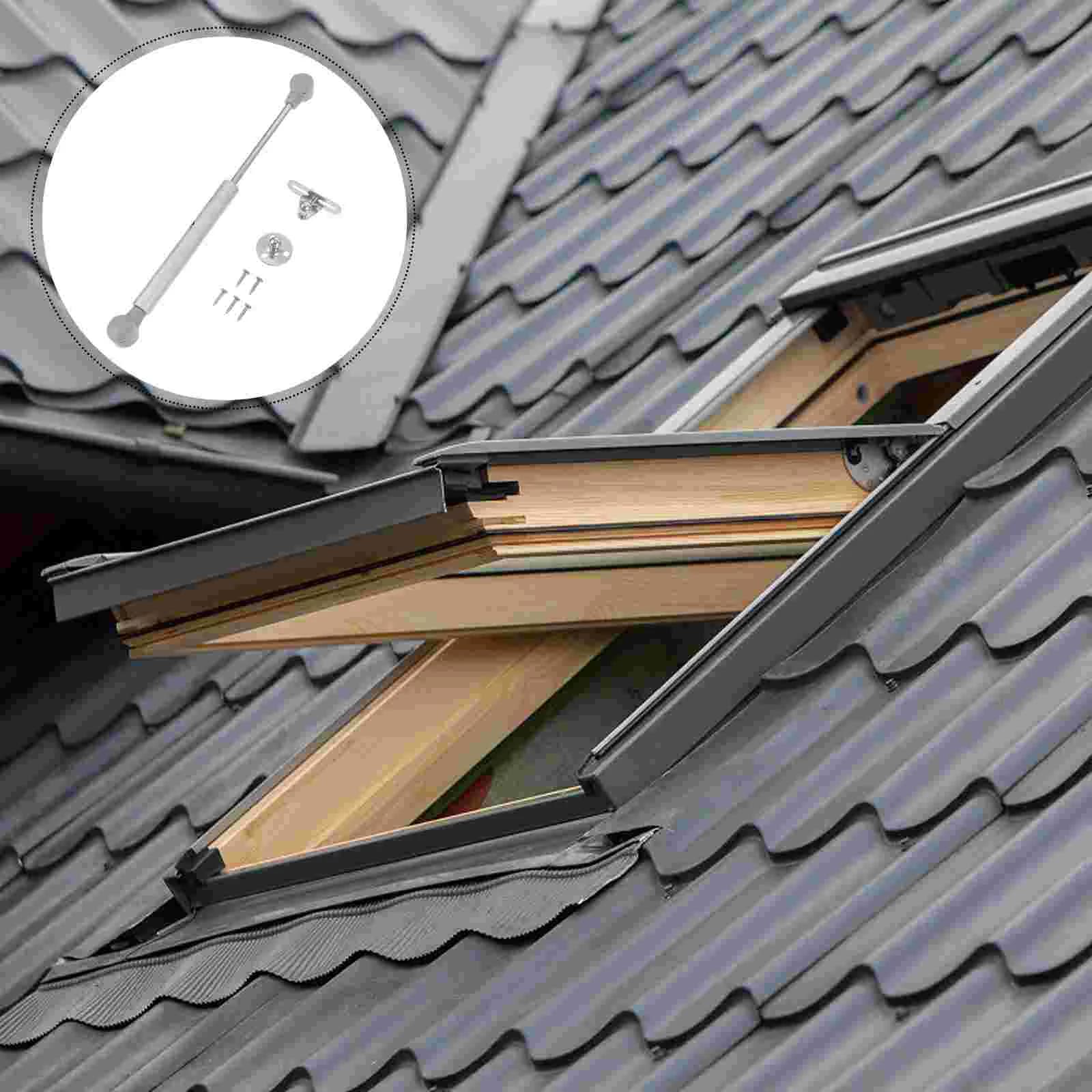 Cabinet Hydraulic Support Rods | 2-Pack Retractable Lifting Buffer | Telescopic Cushioning Pressure System - Thumbnail 2