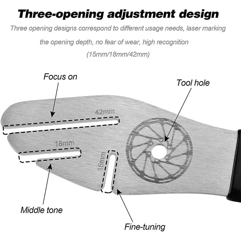 Disc Brake Truing Tool Kit | Eliminate Rotor Rub & Noise | MTB & Road Bike Repair - Thumbnail 5