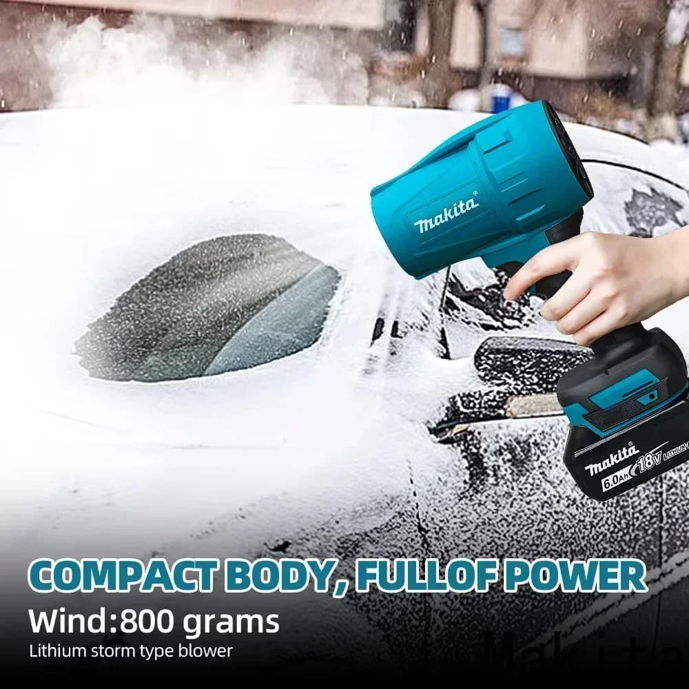 Makita 30000RPM Violent Blower Turbo Jet Fan 18V Electric Air Duster Wind Speed Turbo Rechargeable Car Cleanin Tool - Thumbnail 5