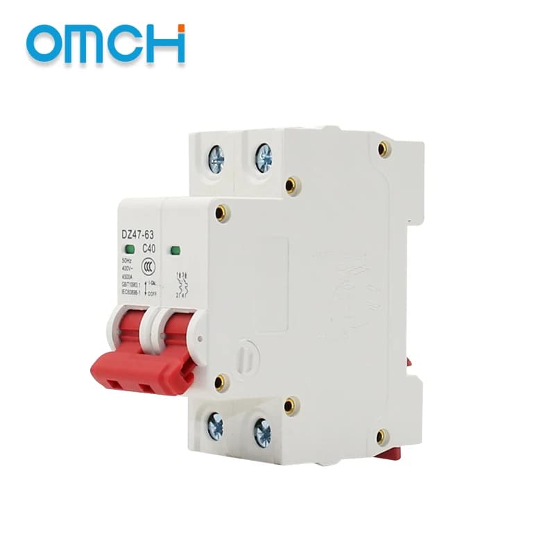 DZ47-63 DIN Rail Circuit Breaker | 1-4 Pole MCB | 6A-63A | 400V AC for Home Electrical Protection - Thumbnail 4