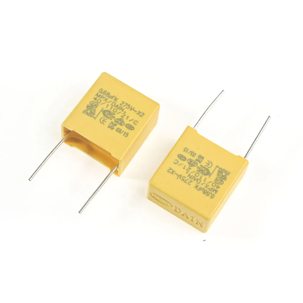 X2 Capacitor Assortment Kit | 275VAC Polyester Film | 0.047µF to 1µF Values | 50-Piece Pack - Thumbnail 5