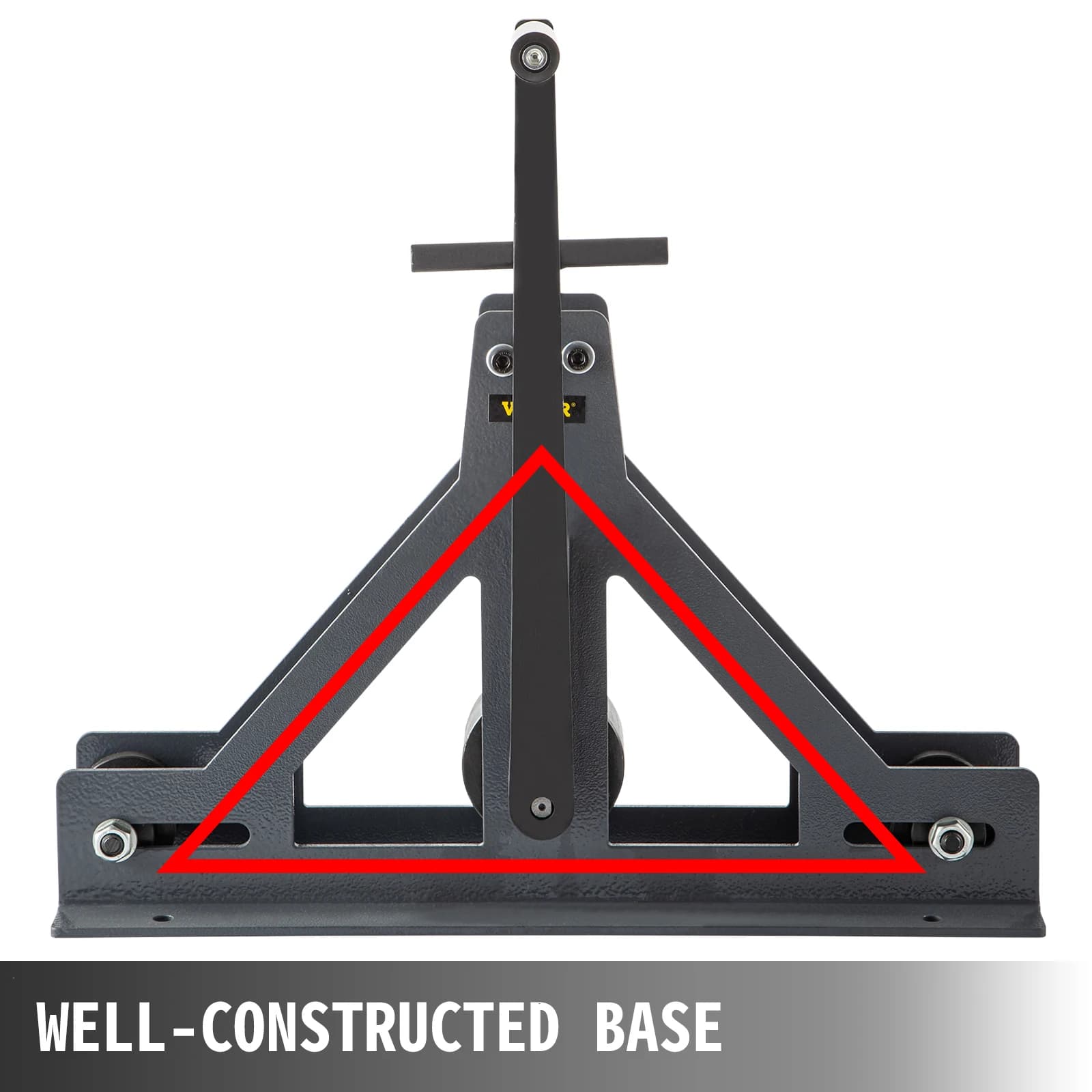 Manual Tube Bender | 1-1/2 Capacity for Steel & Copper | Adjustable Square & Rectangular Rolling Tool - Thumbnail 3