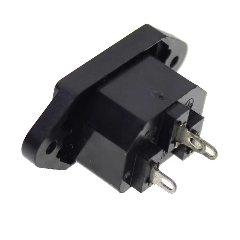 3-Pin AC Power Inlet Socket | Heavy-Duty Copper Connector | AC-04 Mounting Plug - Thumbnail 5
