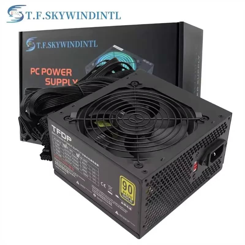 800W ATX Power Supply ATX Desktop Computer PSU Gold Mining Chia Rated Power 800W Competitive Game Gamer 80PLUS 110V 220V - Thumbnail 6