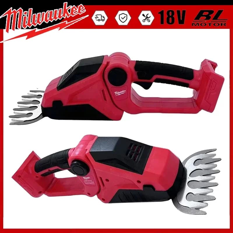 Milwaukee 20V Cordless Hedge Trimmer | 2-in-1 Garden Tool | Electric Grass & Bush Shears - Thumbnail 2