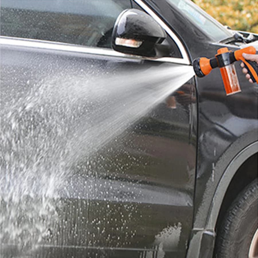 Pressure Car Wash Gun | Foam Cannon & Garden Watering Sprayer | Multi-Surface Cleaning Tool - Thumbnail 5