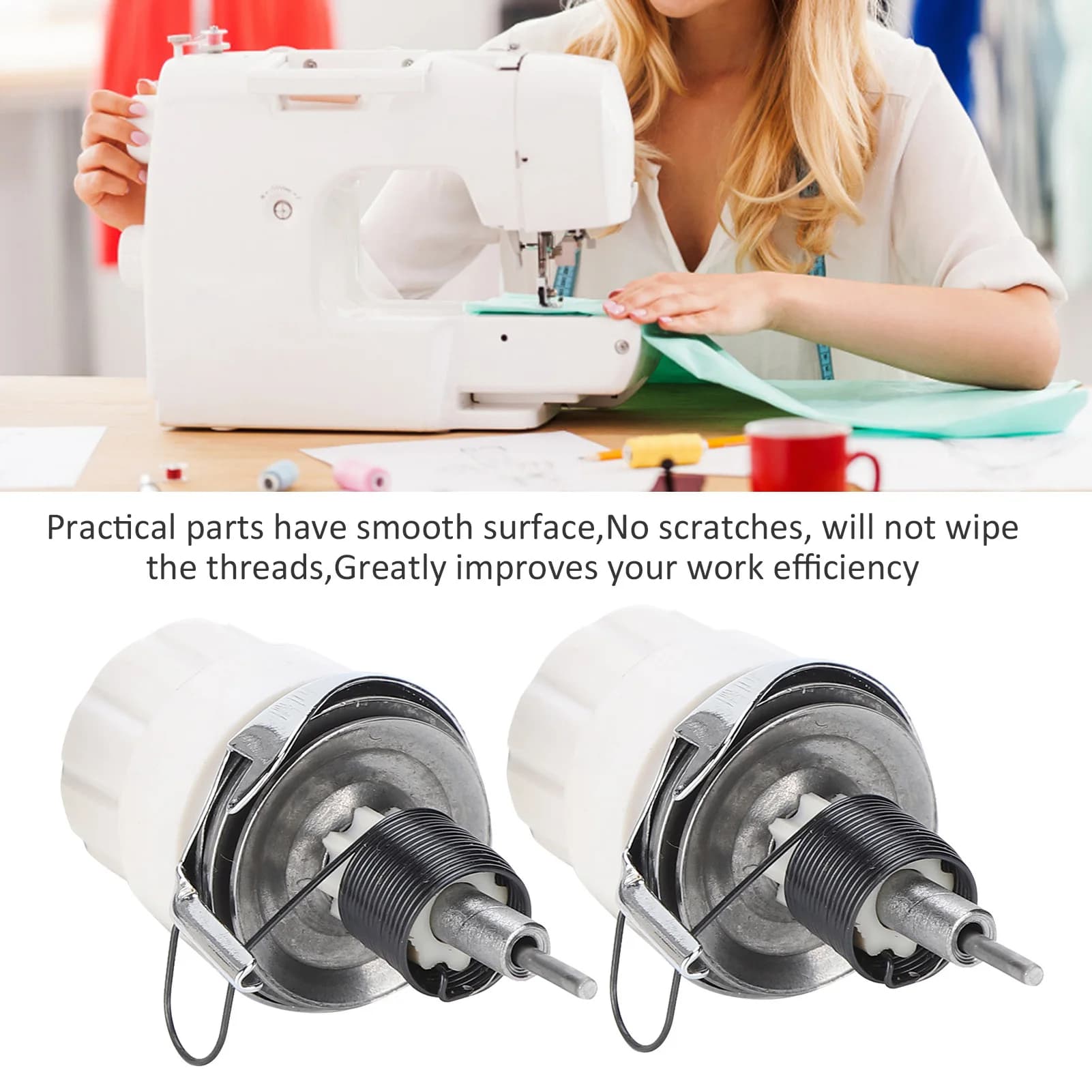 Sewing Machine Thread Tension Assembly | 2-Piece Regulator Kit | Model 974 - Thumbnail 3
