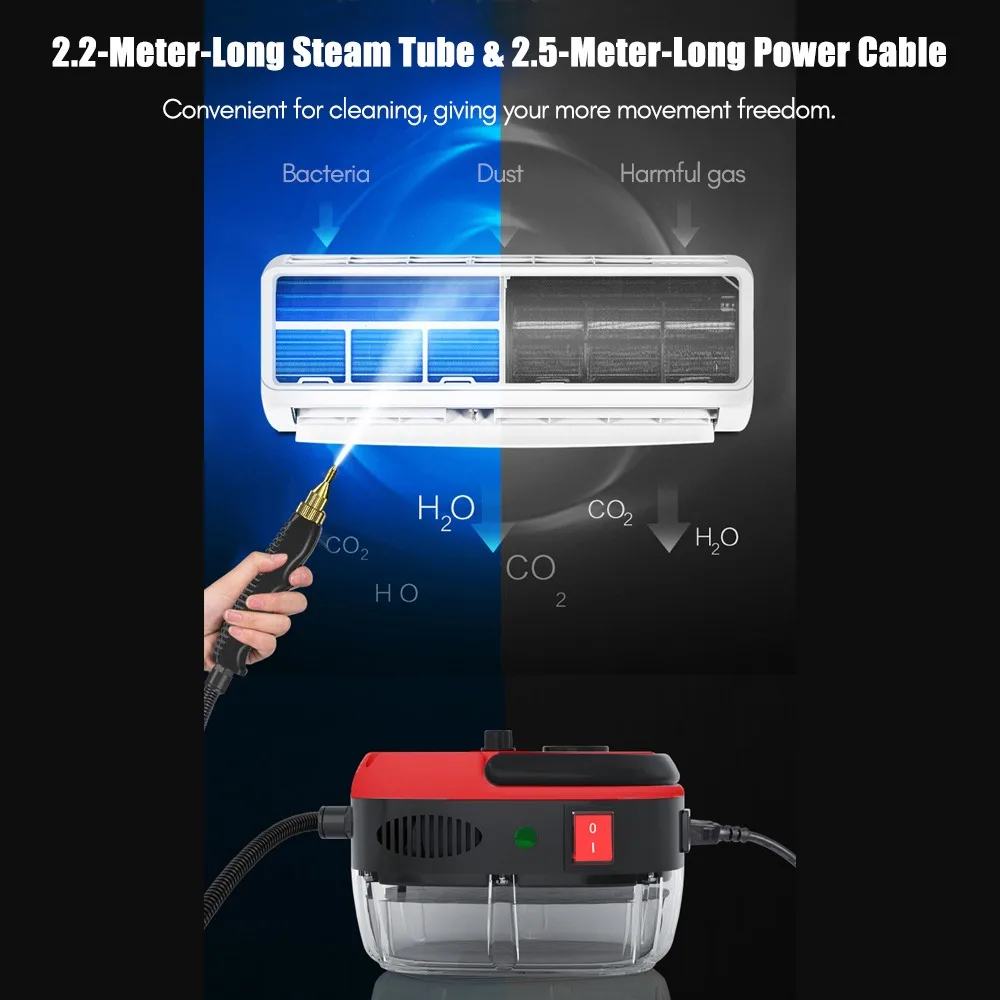 2500W Steam Cleaner | High-Pressure Deep Cleaning for Kitchens & Surfaces - Thumbnail 5