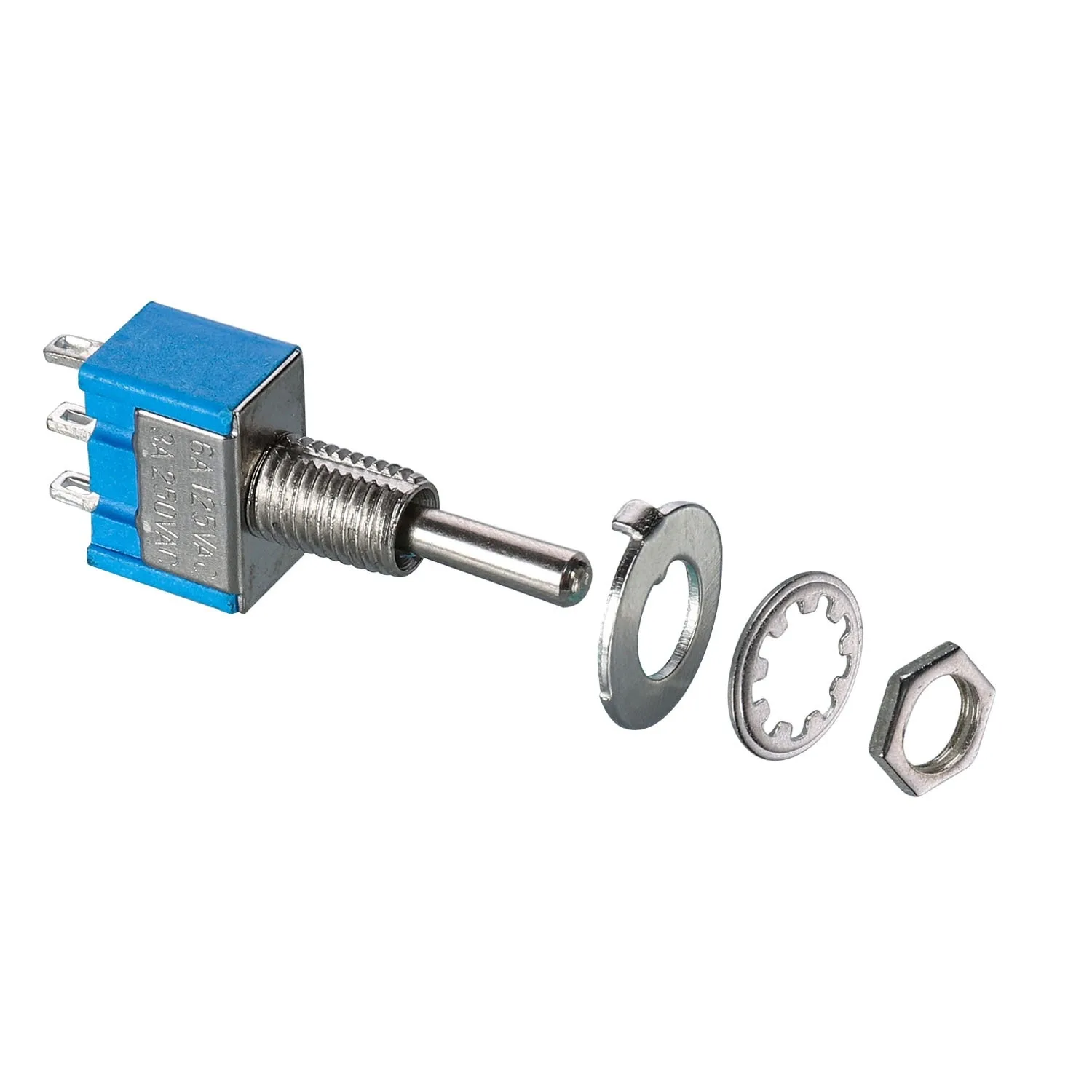 20-Piece Toggle Switch Set | 6A 125V MTS-1 | 3-Position Precision for Electronics & DIY - Thumbnail 6
