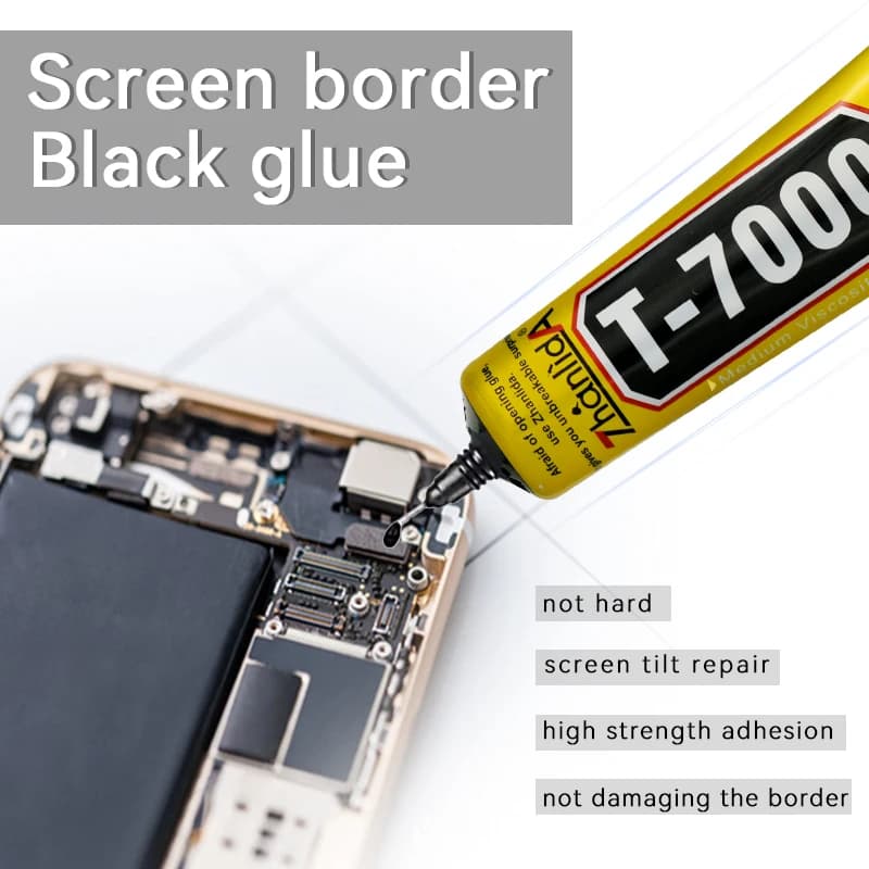 T7000 Precision Adhesive | Fine Needle Applicator | 15ml, 50ml, 110ml Sizes | Electronics Repair Glue - Thumbnail 2
