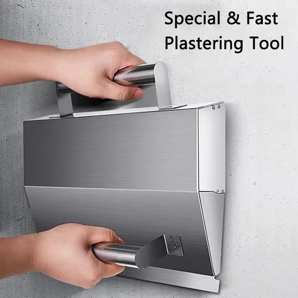 Stainless Steel Drywall Trowel | Fast-Setting Plaster & Joint Compound Tool - Thumbnail 2