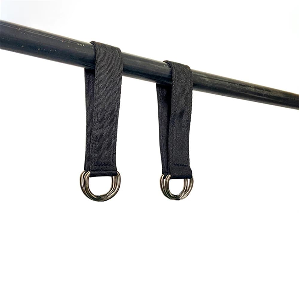 Suspension Training Belt | Heavy-Duty Hook & Ring System for Pull-Ups & Sandbag Workouts - Thumbnail 5
