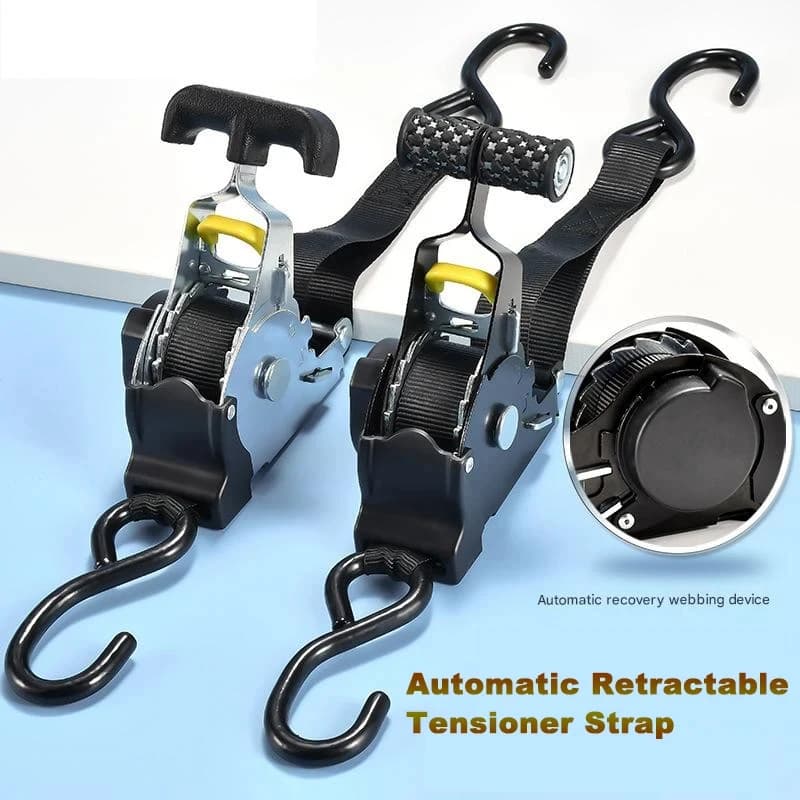 Strap Load Binder | 1-Inch Webbing | For Motorcycle & Cargo - Thumbnail 2